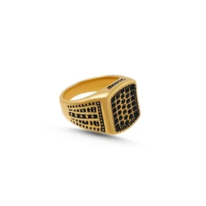 Gold Plated Ring For Men.