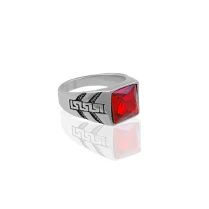 Silver Plated Ring For Men.