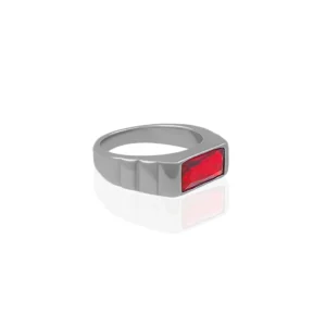 Silver Plated Ring For Men.