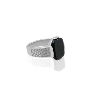 Silver Plated Ring For Men.