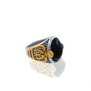 Silver Plated Ring For Men.