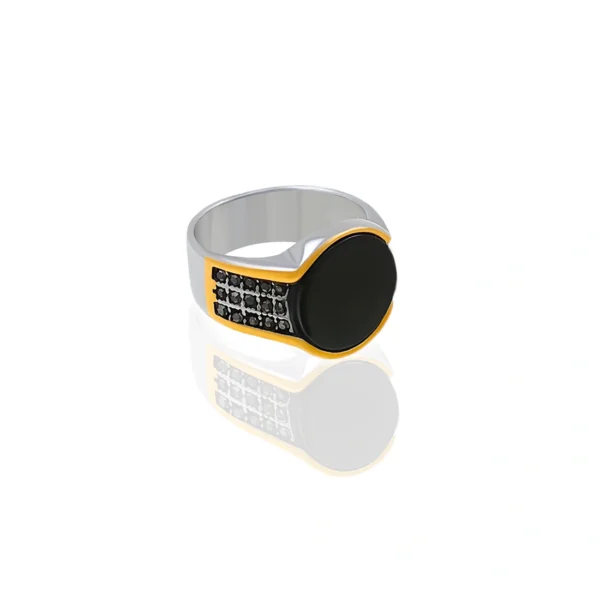 Silver Plated Ring For Men. - Image 3