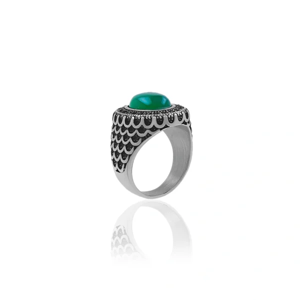 Silver Plated Ring For Men.