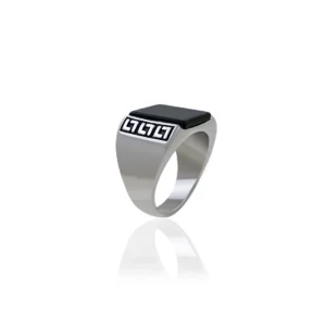 Silver Plated Ring For Men.
