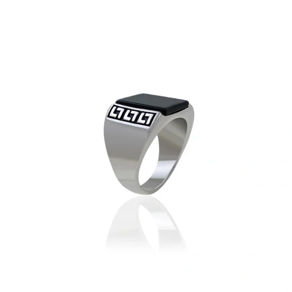 Silver Plated Ring For Men.