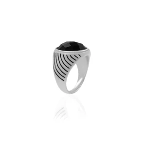 Silver Plated Ring For Men.