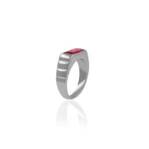 Silver Plated Ring For Men.