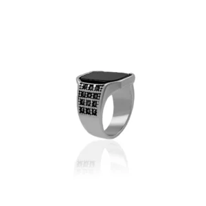 Silver Plated Ring For Men.