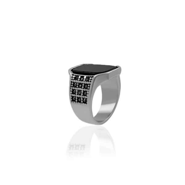 Silver Plated Ring For Men.