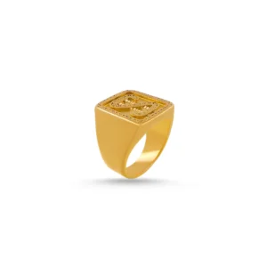 Gold Plated Ring For Men.