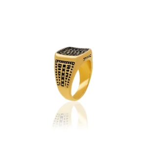 Gold Plated Ring For Men.