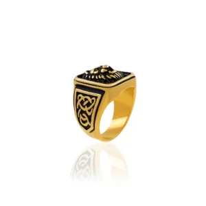 Gold Plated Ring For Men.
