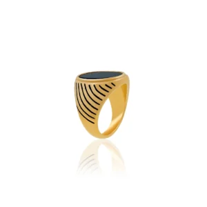Gold Plated Ring For Men.
