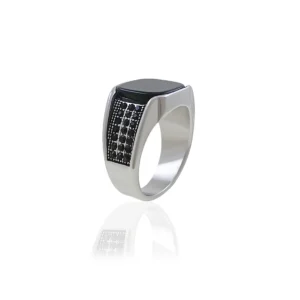 Silver Plated Ring For Men.