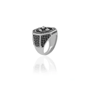Silver Plated Ring For Men.