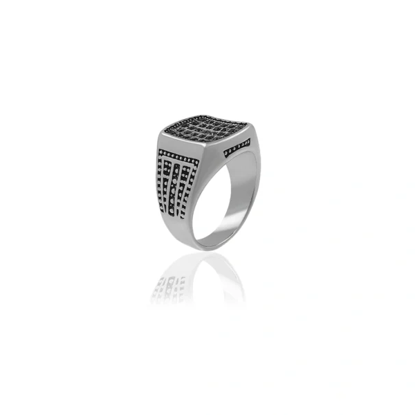 Silver Plated Ring For Men.