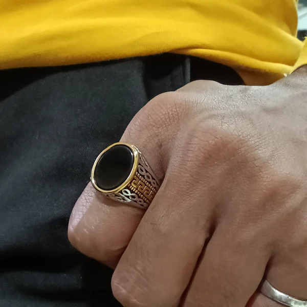Silver Plated Ring For Men. - Image 5