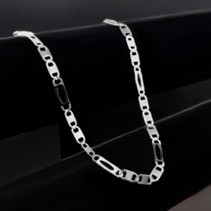 Silver Plated Chain For Men’s & Boy’s.