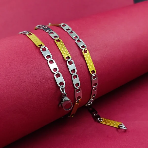 Silver Plated Chain For Men’s & Boy’s. - Image 3