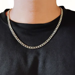 Silver Plated Chain For Men’s & Boy’s.