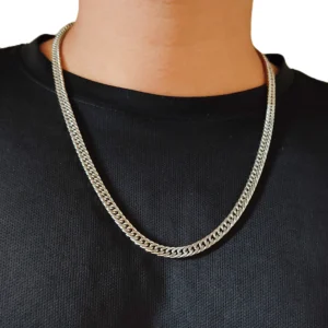 Silver Plated Chain For Men’s & Boy’s.
