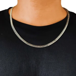 Silver Plated Chain For Men’s & Boy’s.