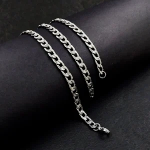 Silver Plated Chain For Men’s & Boy’s.