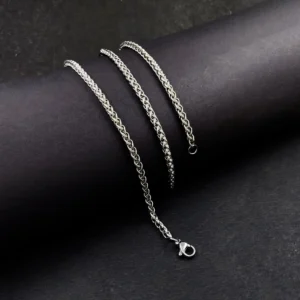 Silver Plated Chain For Men’s & Boy’s.
