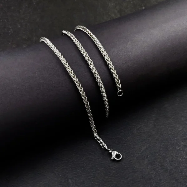 Silver Plated Chain For Men’s & Boy’s.
