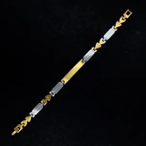 Gold & Silver Bracelet For Men’s & Boy’s.