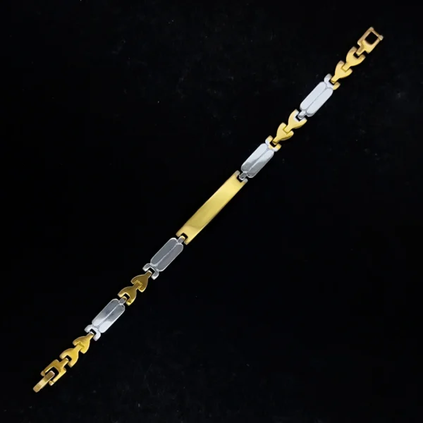 Gold & Silver Bracelet For Men’s & Boy’s. - Image 4