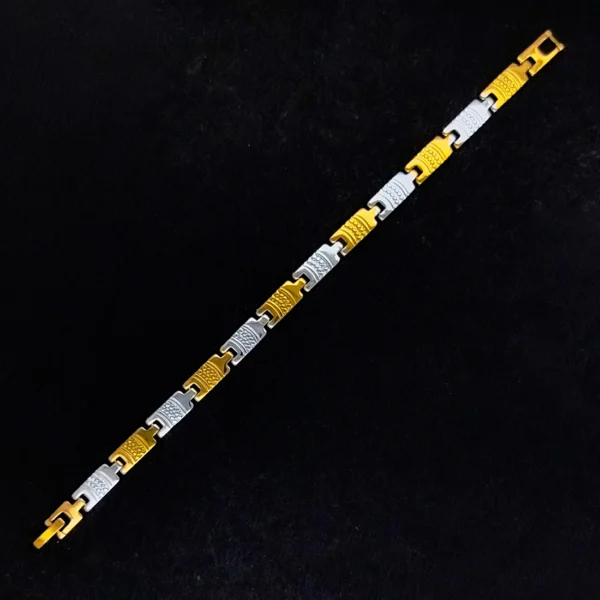 Gold & Silver Bracelet For Men’s & Boy’s. - Image 4