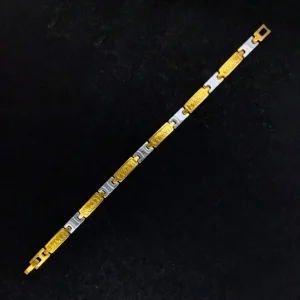 Gold & Silver Bracelet For Men’s & Boy’s.