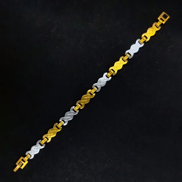 Gold & Silver Bracelet For Men’s & Boy’s. - Image 4