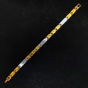 Gold & Silver Bracelet For Men’s & Boy’s.