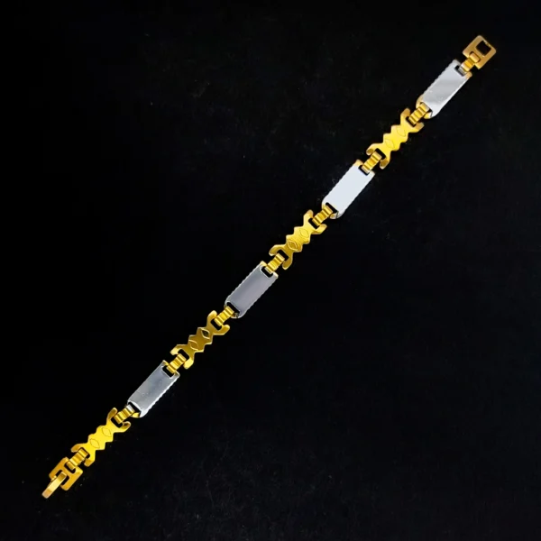 Gold & Silver Bracelet For Men’s & Boy’s. - Image 3