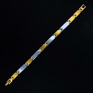Gold & Silver Bracelet For Men’s & Boy’s.