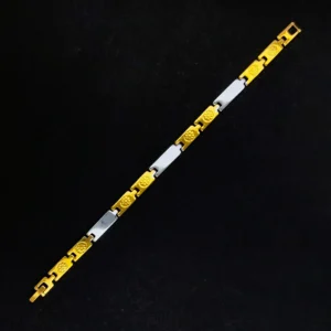 Gold & Silver Bracelet For Men’s & Boy’s.
