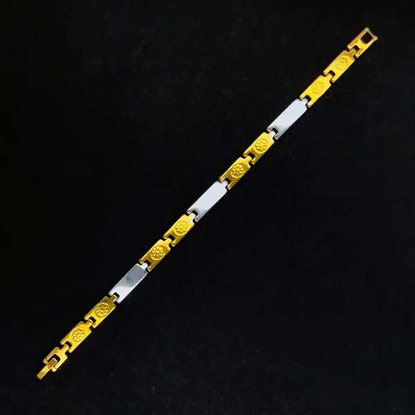 Gold & Silver Bracelet For Men’s & Boy’s. - Image 4