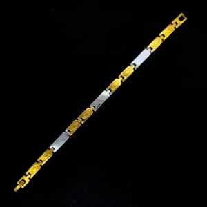 Gold & Silver Bracelet For Men’s & Boy’s.