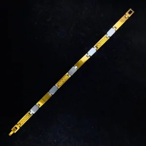 Gold & Silver Bracelet For Men’s & Boy’s.