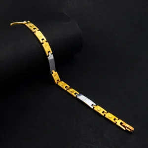 Gold & Silver Bracelet For Men’s & Boy’s.