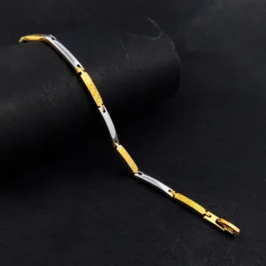 Gold & Silver Bracelet For Men’s & Boy’s.