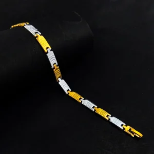 Gold & Silver Bracelet For Men’s & Boy’s.