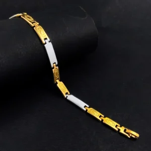 Gold & Silver Bracelet For Men’s & Boy’s.
