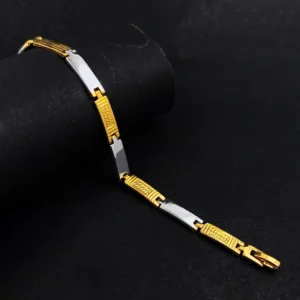 Gold & Silver Bracelet For Men’s & Boy’s.