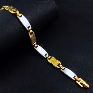 Gold & Silver Bracelet For Men’s & Boy’s.