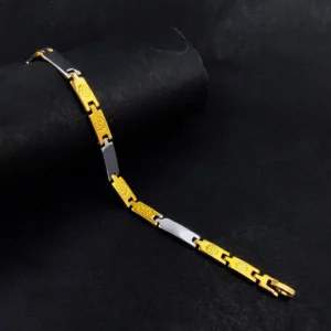 Gold & Silver Bracelet For Men’s & Boy’s.