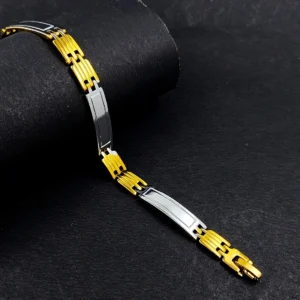 Gold & Silver Bracelet For Men’s & Boy’s.