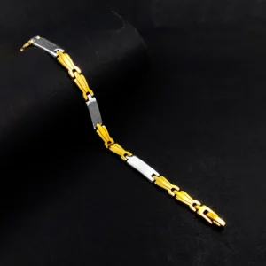 Gold & Silver Bracelet For Men’s & Boy’s.